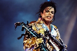 Michael Jackson in Prague in 1996